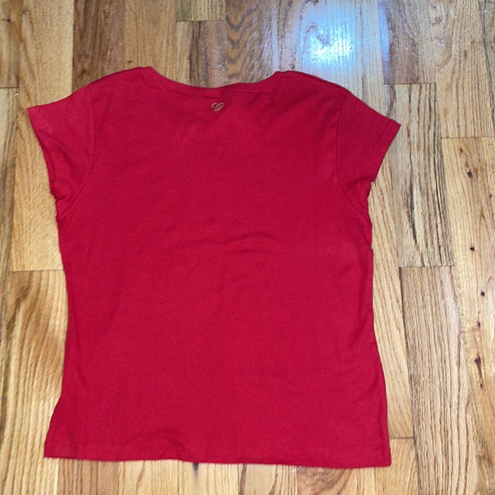 NEW Y2K Red Vintage 50 cent GUNIT logo Tee 1X 14 16 PLUS SIZE - Picture 7 of 13